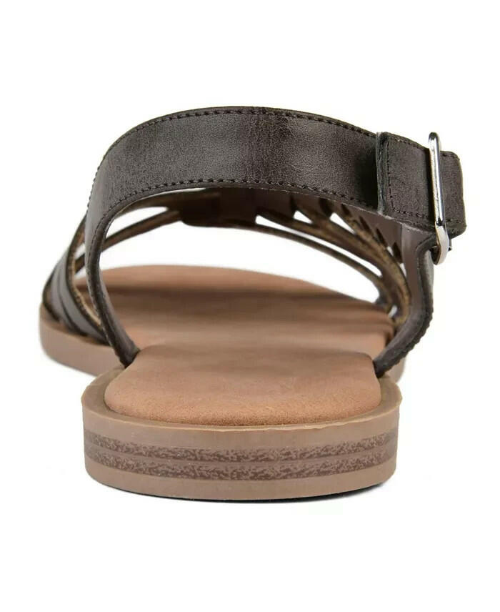 Journee Collection Women’s Solay Sandals Gray Size 8.5 New $72 MSRP
