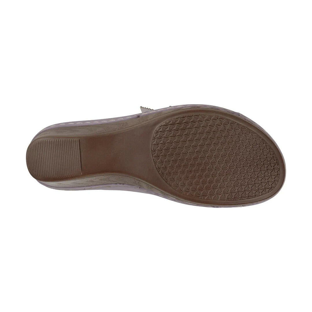 GC Shoes Selly Wedge Sandals 6 Lilac MSRP $60