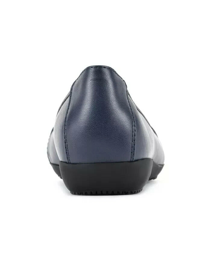Cliffs by White Mountain Charmed Ballet Flats 7 Navy MSRP $90