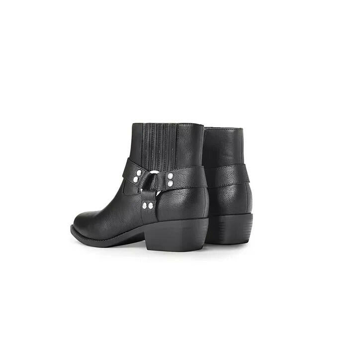 Sun + Stone Westinn Harness Booties Brown Women’s Size 5 MSRP $80