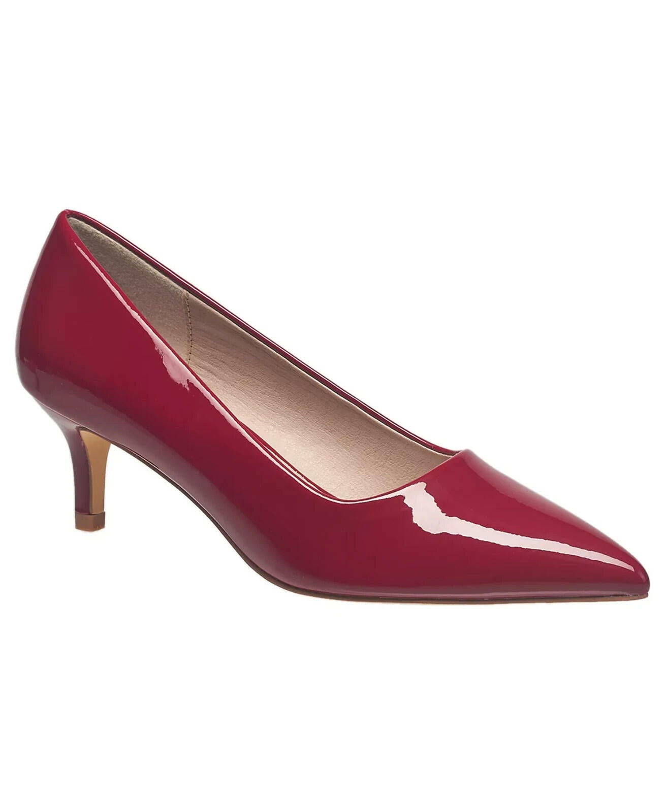 French Connection Womens Hayley Kitten Heel Pumps Patent 9 New $89
