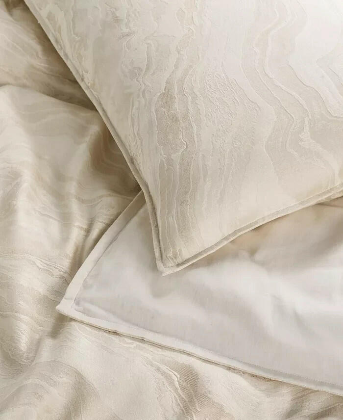 Hotel Collection Moonstone Comforter Set Full Queen Gold MSRP $550
