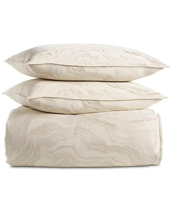 Hotel Collection Moonstone Comforter Set Full Queen Gold MSRP $550