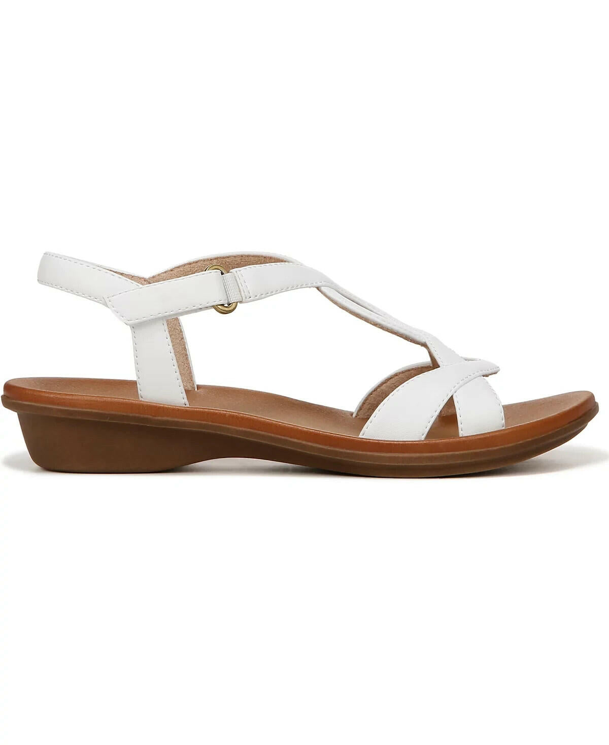 Soul Naturalizer Womens Solo Strappy Sandals White Size 8.5 MSRP $70