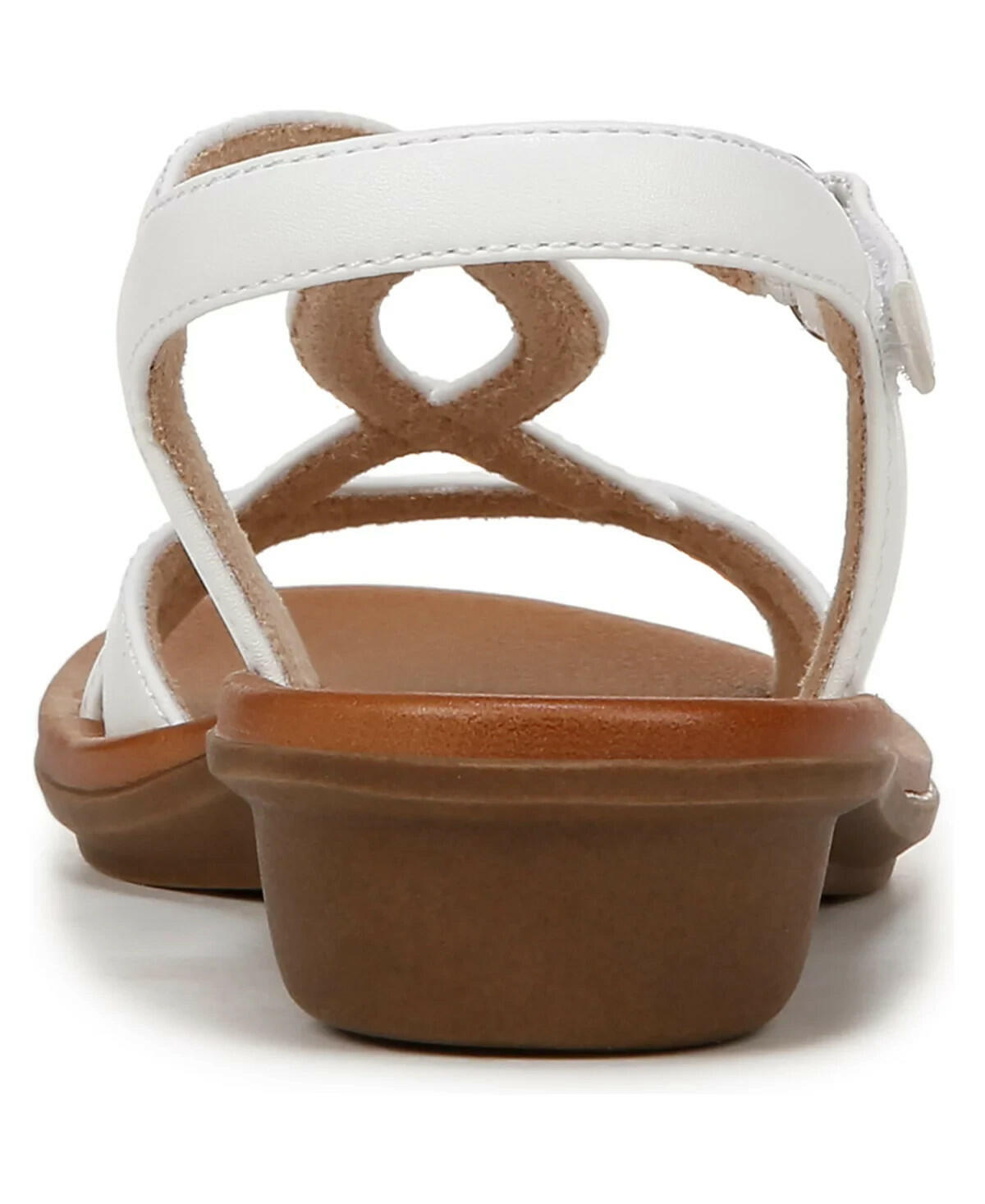 Soul Naturalizer Womens Solo Strappy Sandals White Size 8.5 MSRP $70