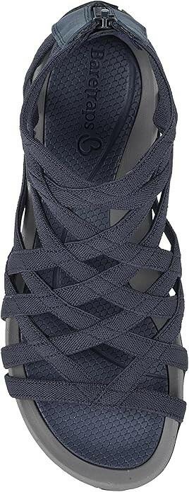 BareTraps Samina Womens Sandals Navy Blue Size 6.5 MSRP $78.99