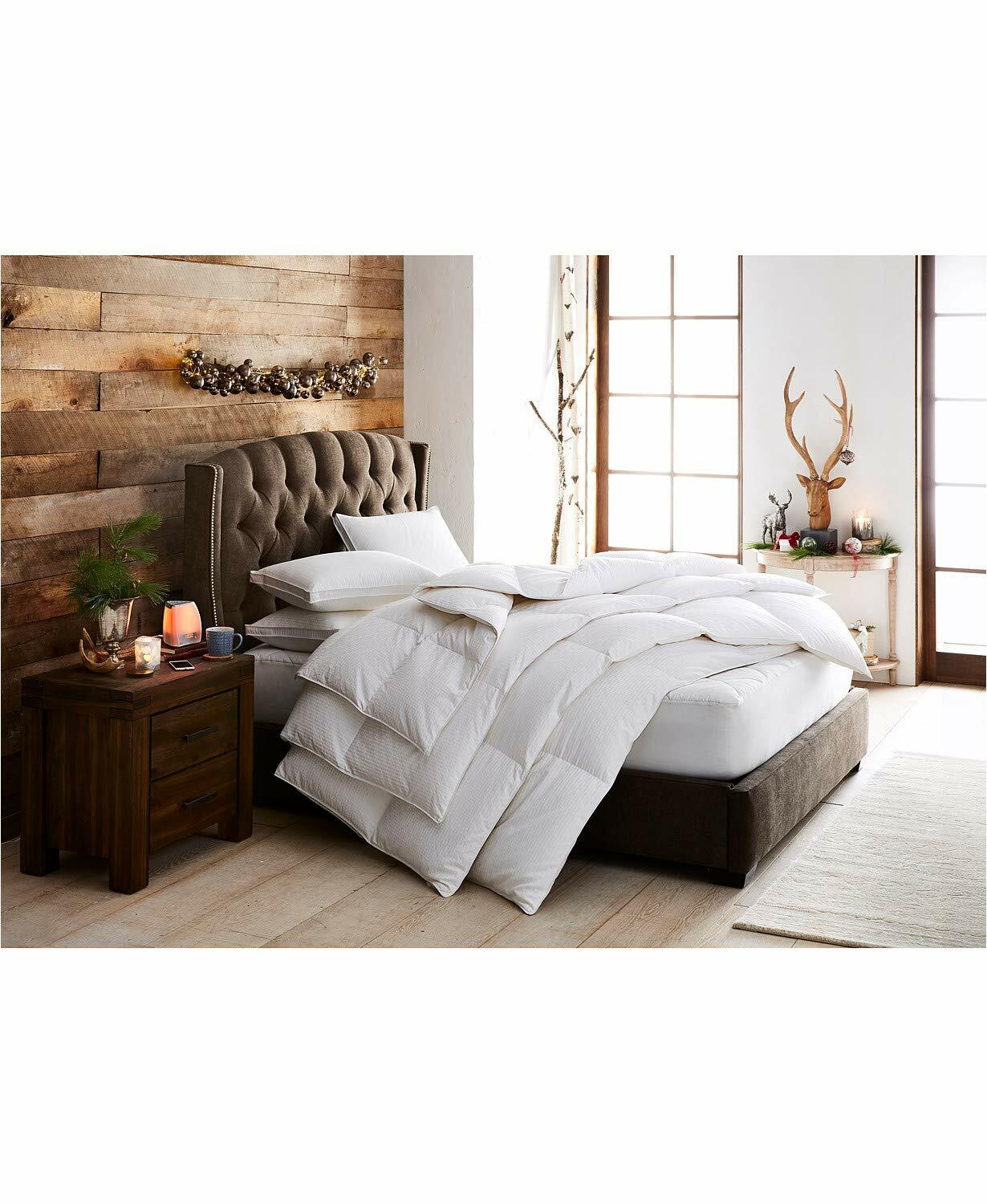 Hotel Collection European White Goose Down Comforter Full Queen $960