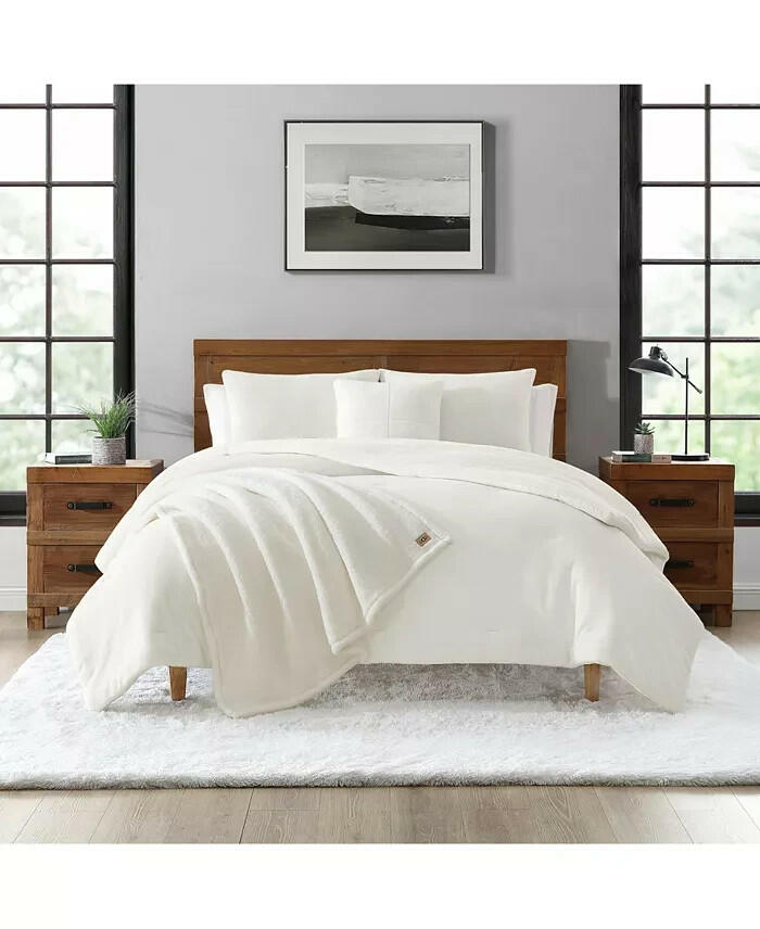 UGG Brody 4-Piece Bedding Collection Full / Queen Set MSRP $170