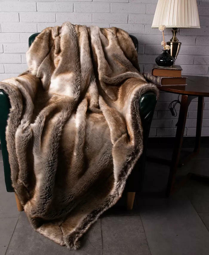 Luxury Warm Elegant Cozy Decorative Bed Sofa Throw, 60" x 50"
