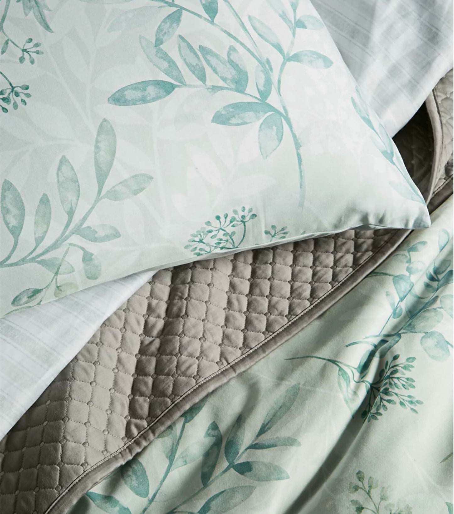 Charter Club Eucalyptus Garden Full Queen Comforter Set Green 3 Pc $200