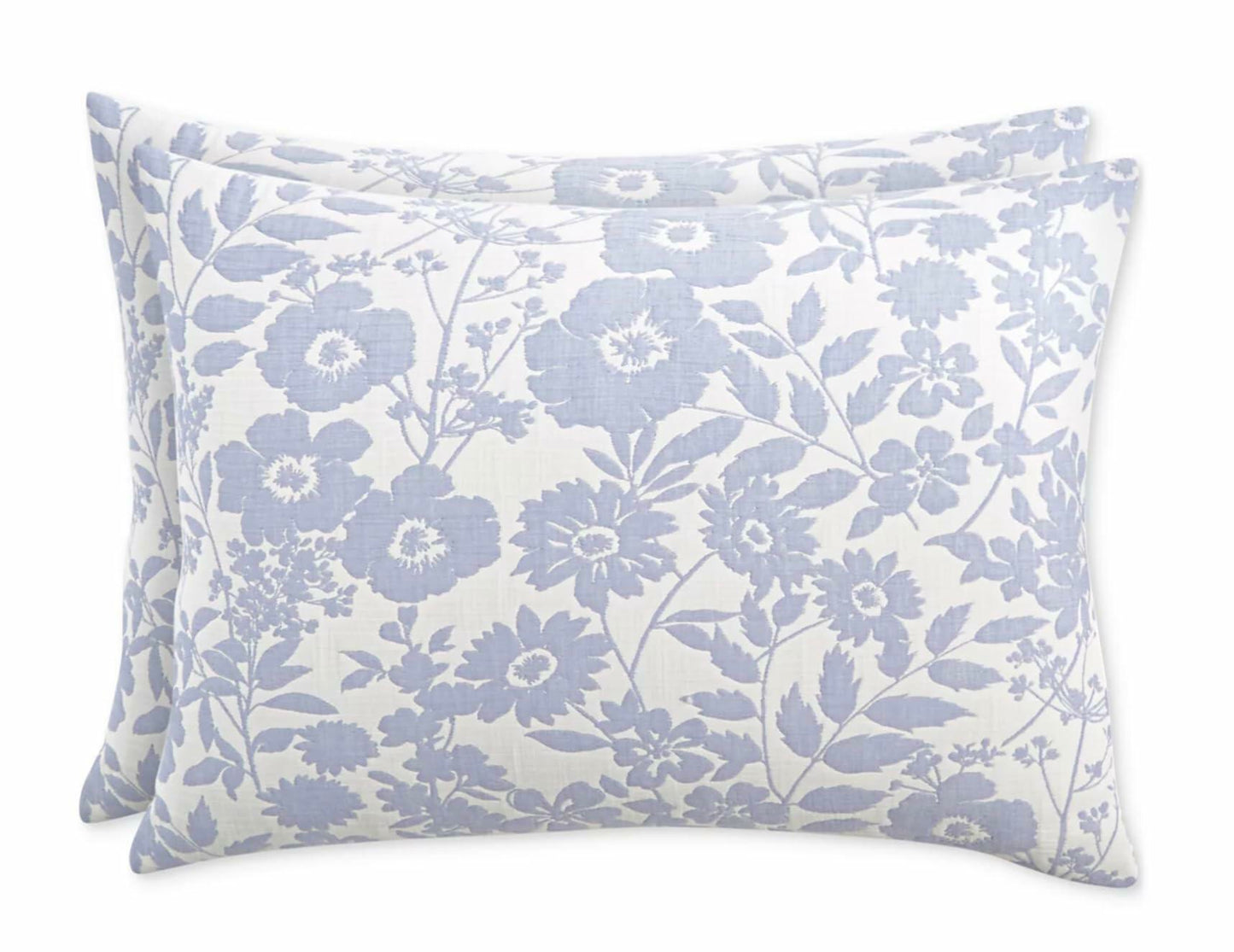 Charter Club Silhouette Floral Full Queen Comforter Set Blue White $360
