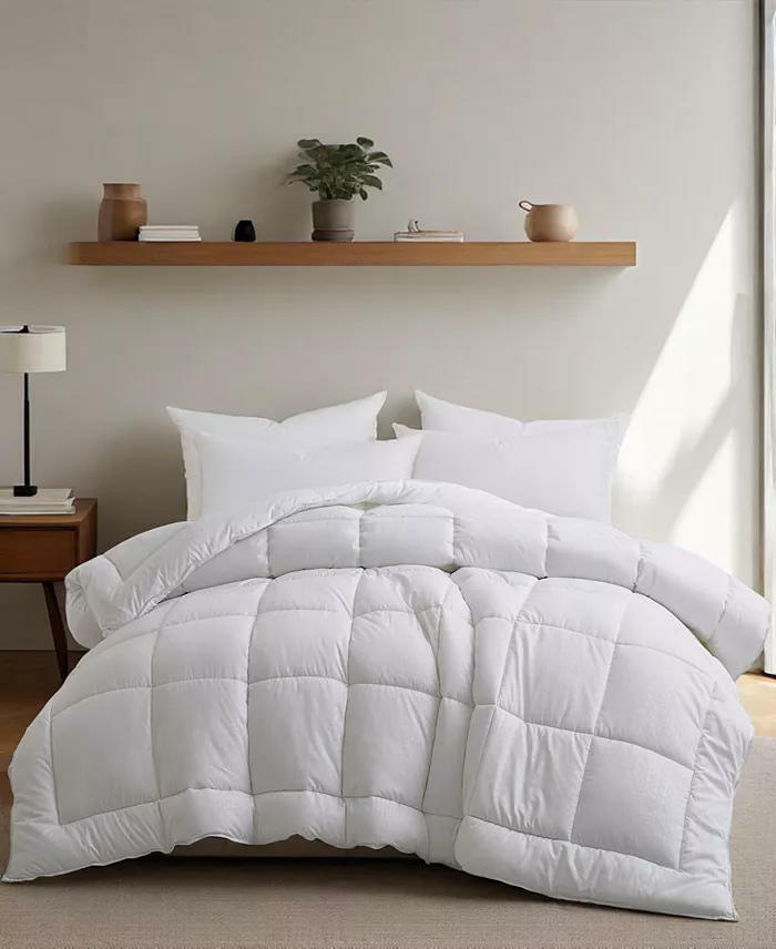 UNIKOME Medium Weight Down Alternative Comforter Full Soft White $140