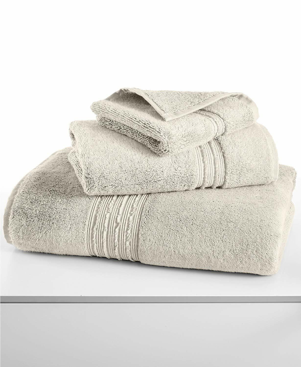 Hotel Collection Turkish Bath Towel English Cream 30 x 56 New $60