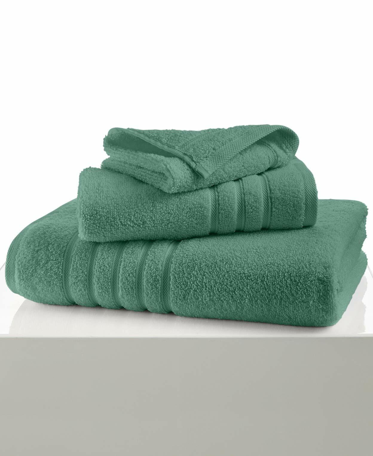 Hotel Collection Ultimate MicroCotton Bath Towel Solid Jade Green 30 x 56