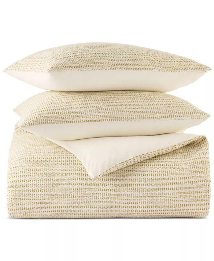 Oake Basketweave Geo 3 Piece Comforter Set King $335