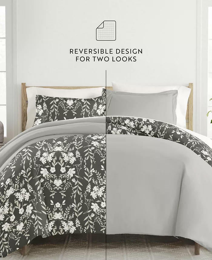 ienjoy Home Ultra Soft Reversible 2 Piece Duvet Cover Set Twin Twin XL $93