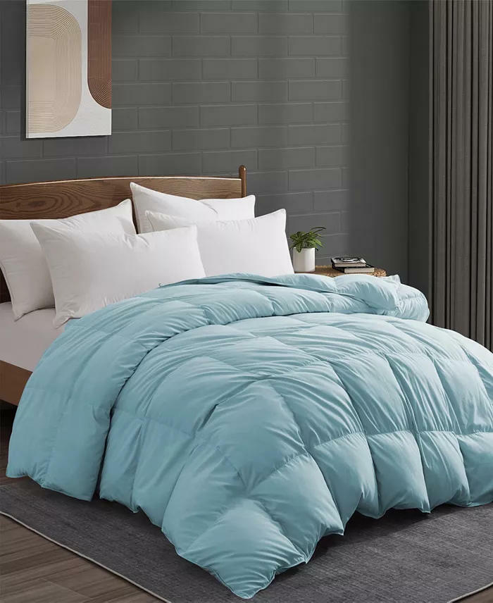 UNIKOME 360 Thread Count Goose Down Feather Fiber Comforter King $260