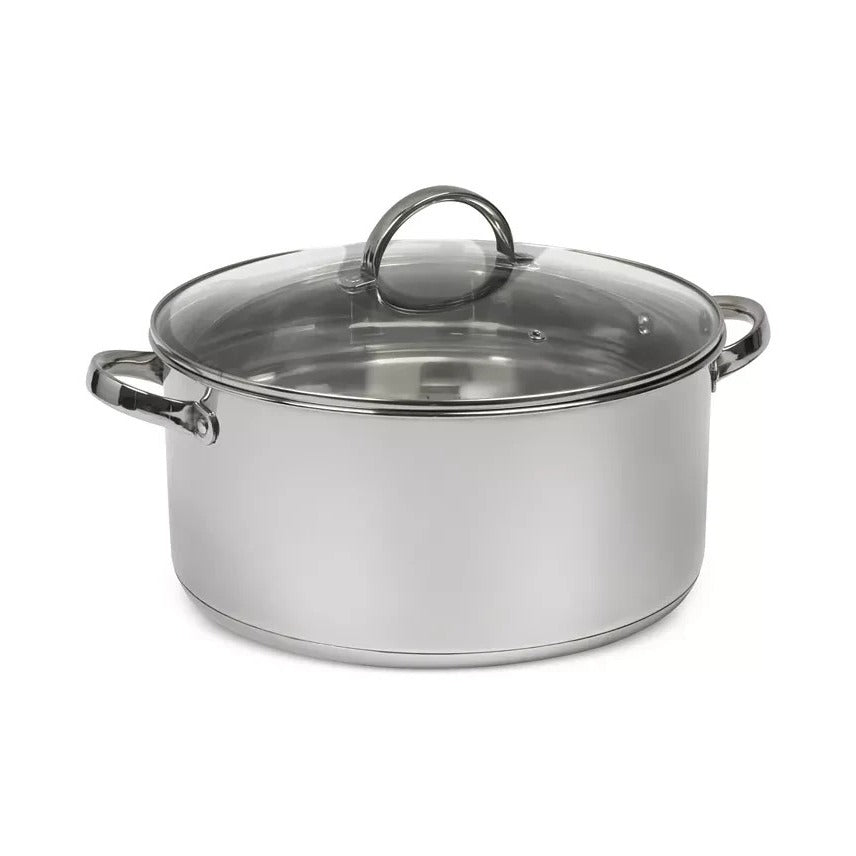 Sedona Kitchen 10-Qt Stainless Steel Casserole & Lid