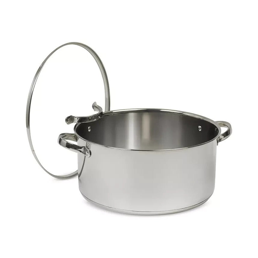 Sedona Kitchen 10-Qt Stainless Steel Casserole & Lid