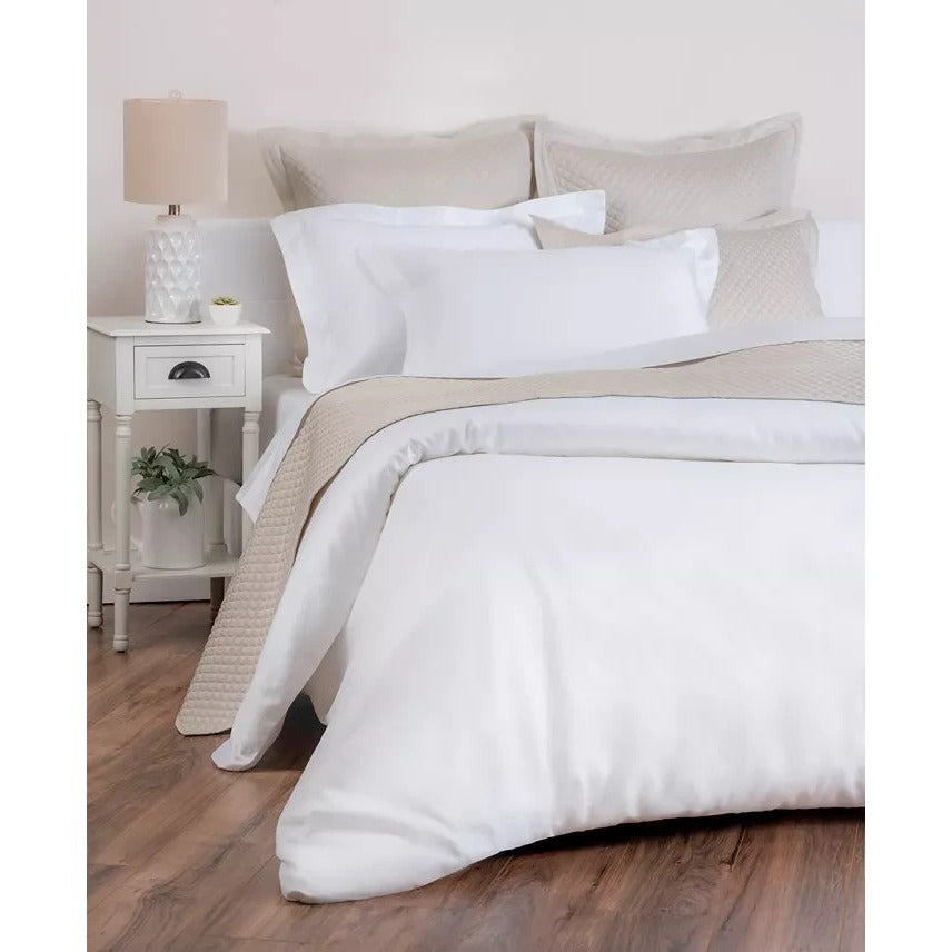 Charter Club 550 Thread Count 100% Cotton 3-Pc. Duvet Cover Set, Full/Queen $220