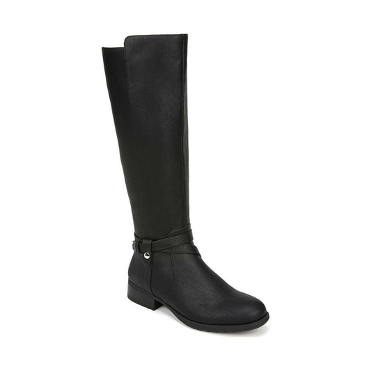 LifeStride Xtrovert Wide Calf Riding Boots – Women’s Black, Size  10 WIDE Calf