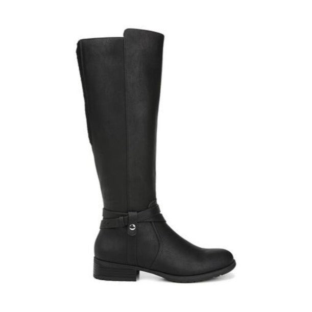 LifeStride Xtrovert Wide Calf Riding Boots – Women’s Black, Size  10 WIDE Calf